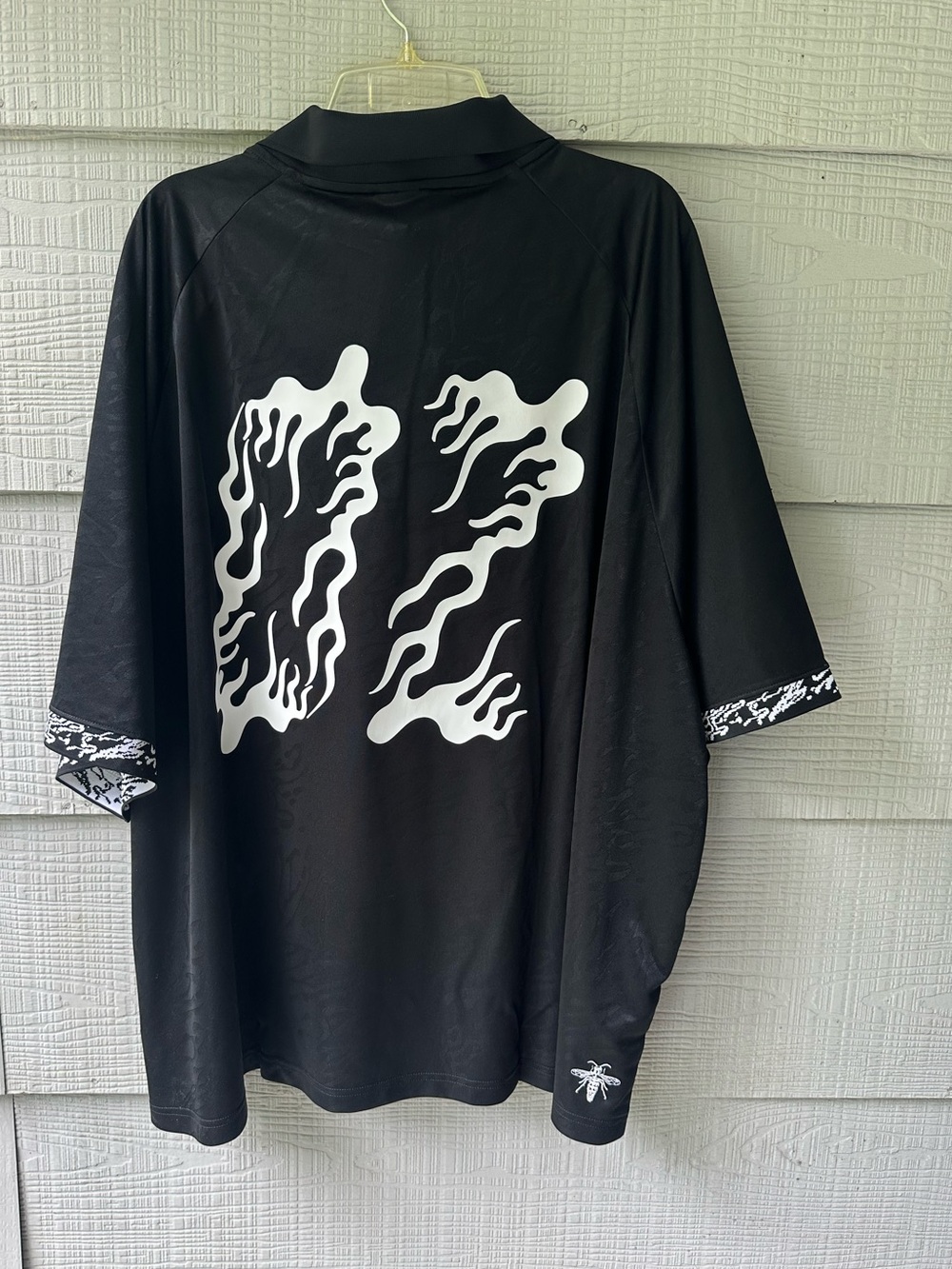 NIKE SB DRI-FIT JACQUARD JERSEY NWT| Black, White~3XL